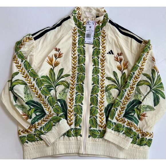 adidas x FARM Rio Premium Jacket JD6304 Women's Size M New - Picture 9 of 16